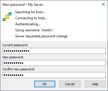 Pre entered password winscp free ctap fortinet