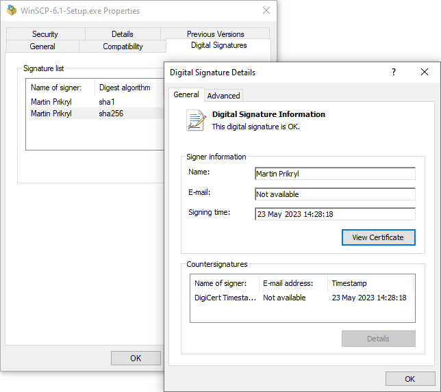 instal the new version for windows WinSCP 6.1.2