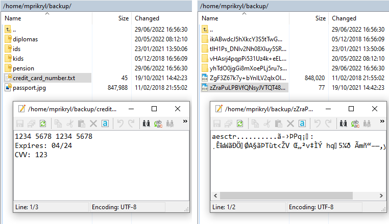how to add another user to encrypted file