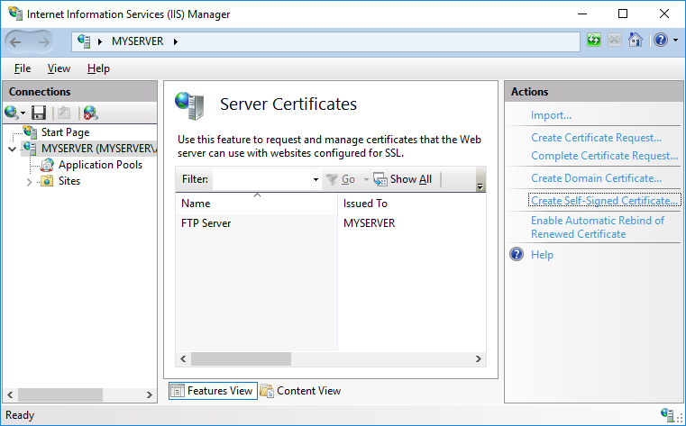 Installing A Secure Ftp Server On Windows Using Iis Winscp