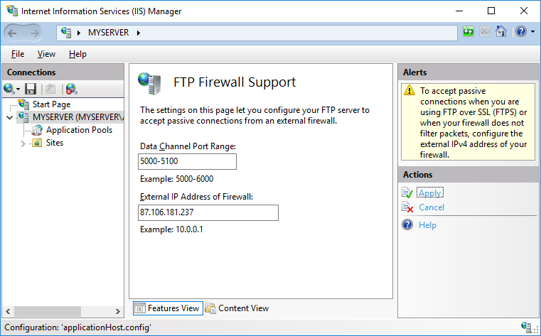 Open Ftp Port 21 On Windows Vista