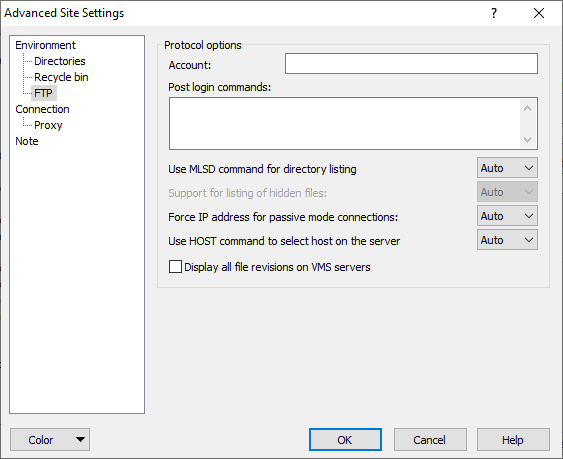 setting up ftp server for scanner