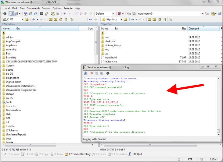 Name winscp log by date dbeaver ce support redshift