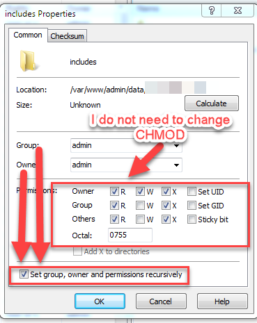 Winscp change permissions download em client free license
