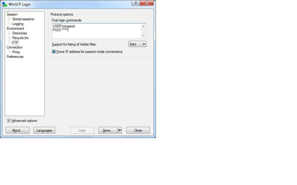 filezilla 530 login authentication failed