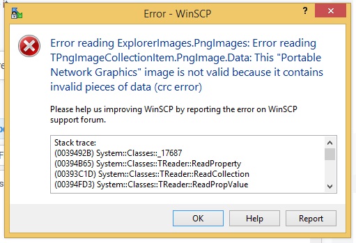 Не удалось найти входную сборку winscp dll или одну из ее зависимостей